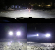 LED žarulje za auto C6 H8/H9/H11 Prednje svjetlo 36W/3800lm - 2 kom