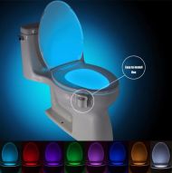 Šareno LED WC svjetlo sa senzorom pokreta - 8 boja
